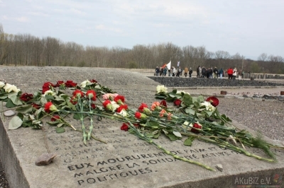 Gedenkfeier in Buchenwald