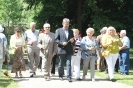 Treffen auf dem sowjetischen Ehrenfriedhof in Pirna
